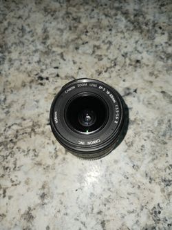 Canon Zoom Lens Ef/s 18/55mm