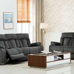 9760 - 2PC Reclining Living Room Set


