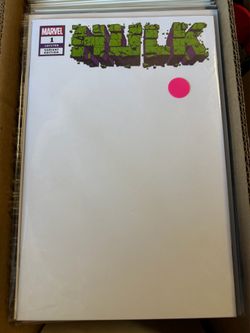 Hulk 1 Donny cates blank variant