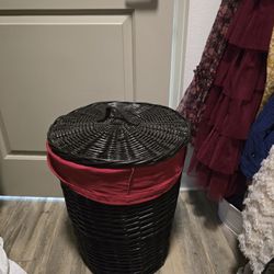 Wicker Laundry Basket