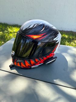 HJC RPHA 11 Pro Marvel Anti-Venom Motorcycle Helmet