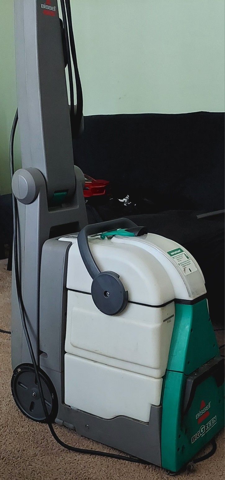 Bissell Mean Green Carpet Scrubber