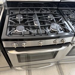 Ge profile 5 burners gas range stove