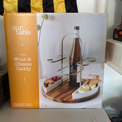 Wine/appetizer Caddy