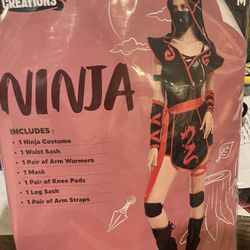 Women’s Ninja Halloween Costume 