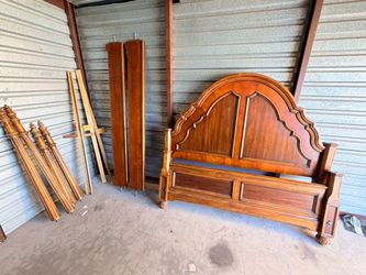 Ethan Allen Four poster king bed