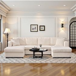 Brand New U Shaped Cloud Sectional Couches