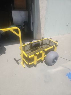 Beach Fishing wagon huge tires