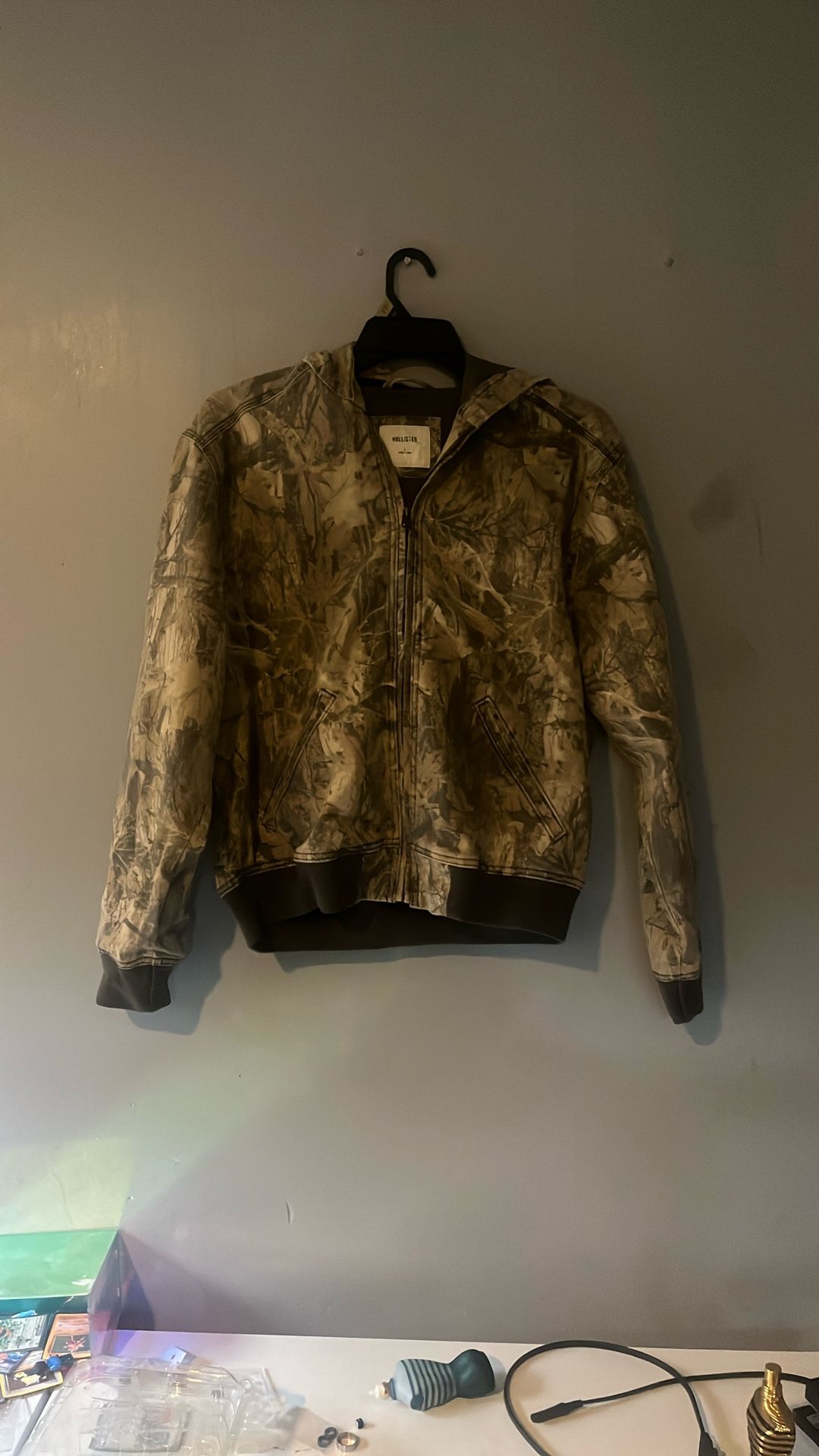 Camo Hollister, heavy duty jacket