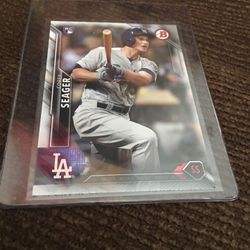 Baseball Card 2016 Bowman Corey Seager Rookie