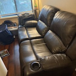 LEATHER RECLINERS (NEED GONE) Best Offer