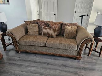 Sofa and loveseats