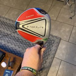 Top Flite Ti-Matrix 460cc 10.5 Men’s Flex Driver 