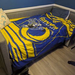 Twin Bed Or Couch. With Trundle Bed