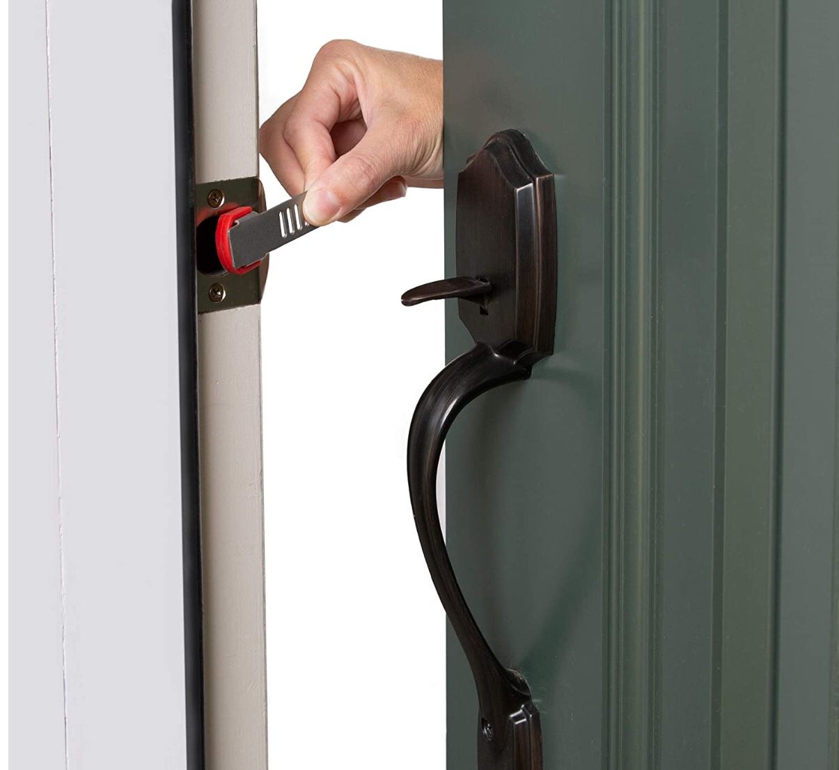 MUIN 3.3 out of 5 stars 69 Reviews Travel Portable Door Lock Device for Home Security and Personal Protection