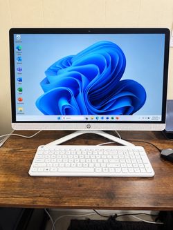 HP All-in-One Desktop Computer with Keyboard