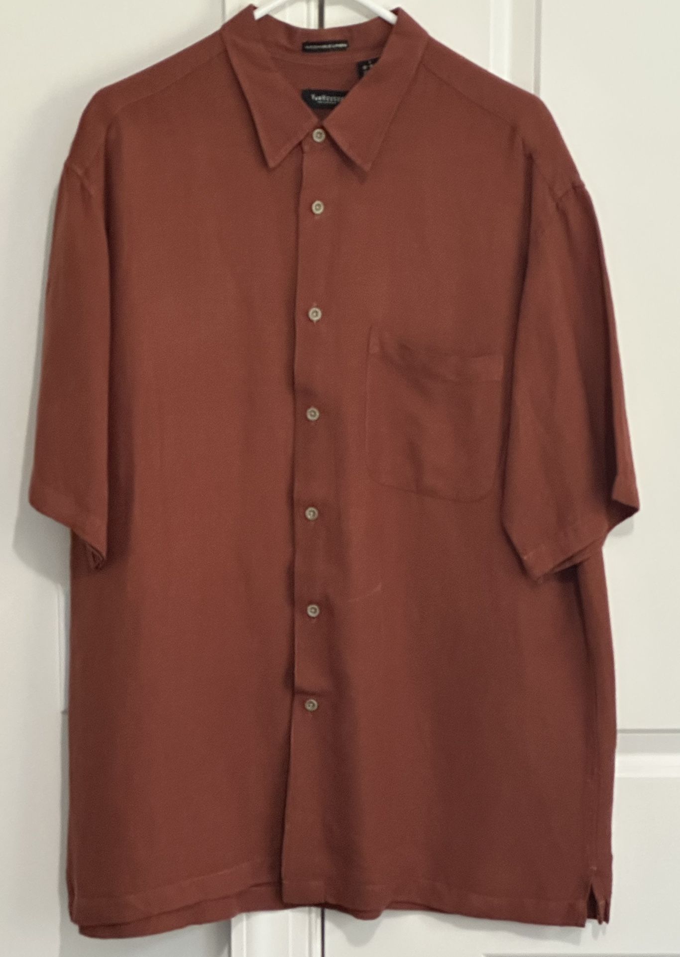 Van Heusen Linen Short Sleeve Shirt