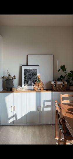 White wall art