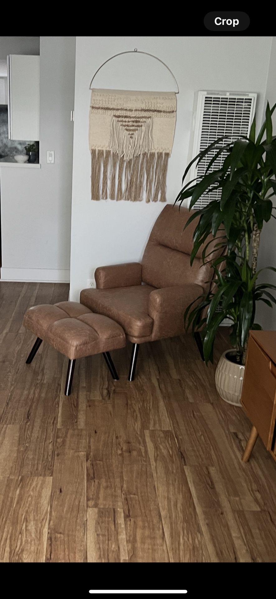 Recliner Chair And Ottoman