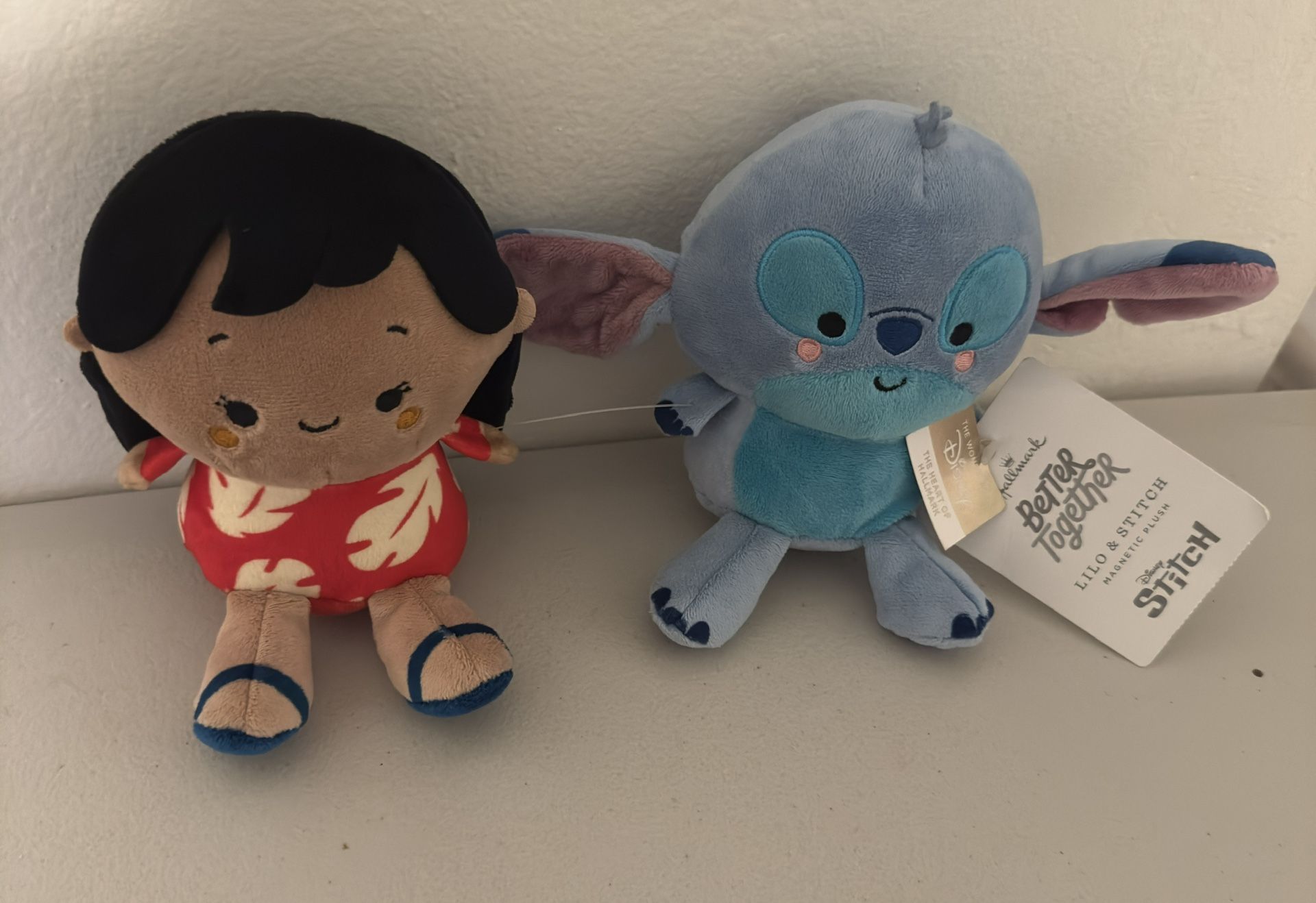 Better Together Disney Lilo & Stitch Magnetic Plush, 5.25"
