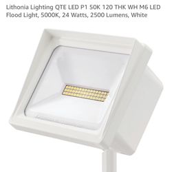Lithonia Lighting White Flood Lights 