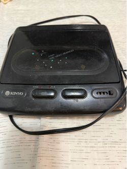 vintage KINYO 2-Way VHS Video Cassette Rewinder Works perfectly