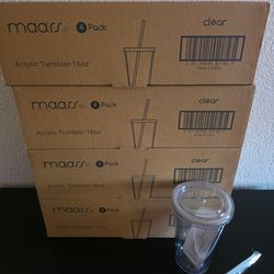 16 oz acrylic tumblers