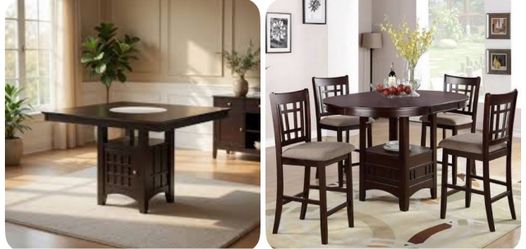 Big square oak wood table / No Chairs
