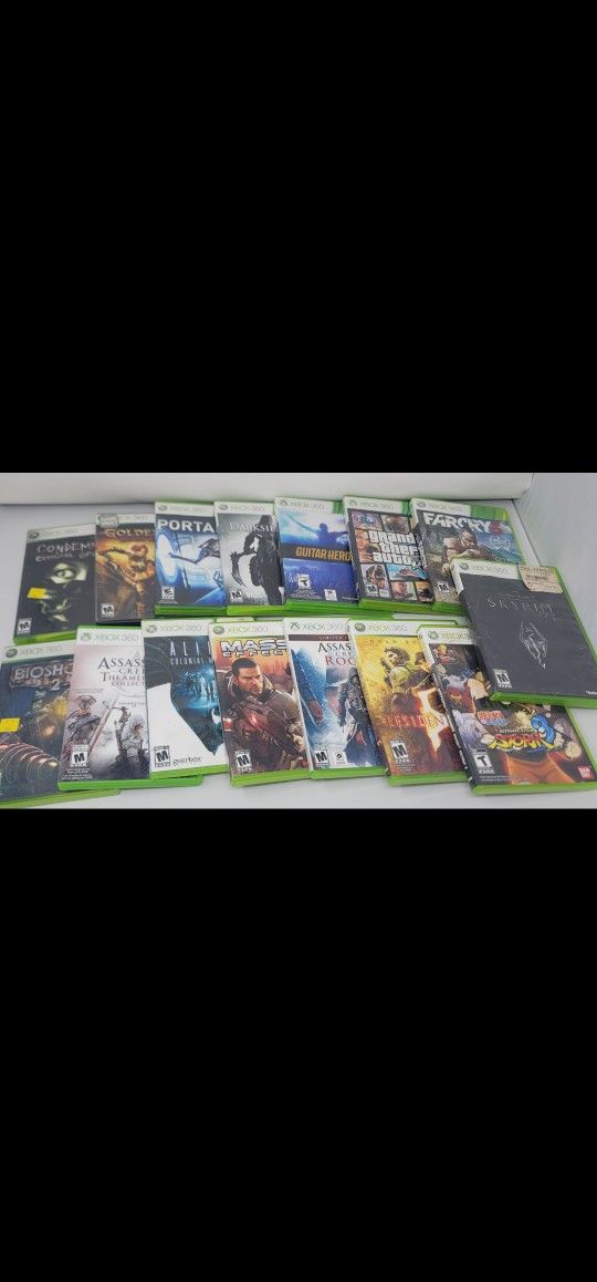 Xbox 360 game Lot