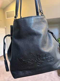 BLACK COACH BAG
