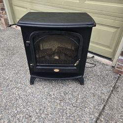 Air Heater - Wood Stove Look 