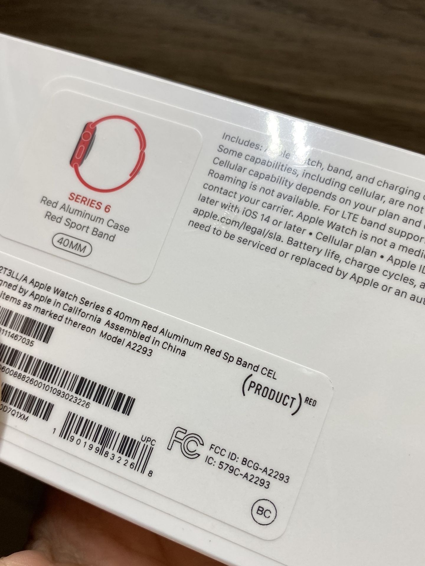 Apple Watch Series 6 40mm GPS And Cellular