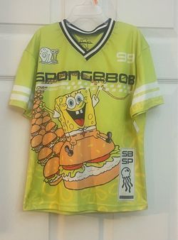 Brand new Boys SpongeBob soccer jersey size 7 Kids