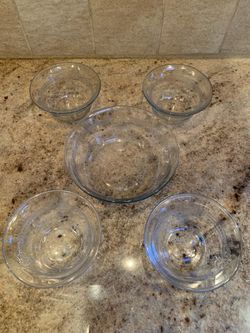 Vintage Fire-King  Ovenware -  Lot Of 5