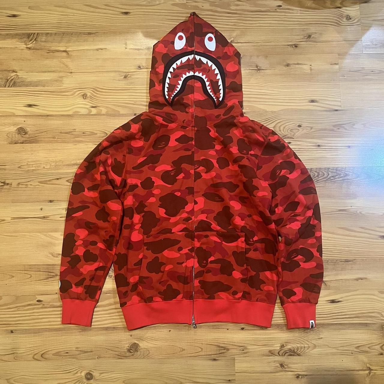 BAPE Men’s Red Hoodie 