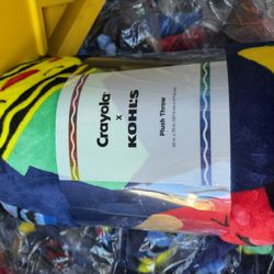 New. Crayola 🖍️ Blankets $10 Each 