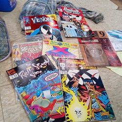 Venom, Spiderman, ECT Comicbooks