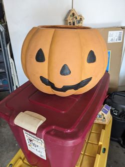 Large Jack O Lantern Pumpkin 