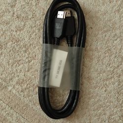 NEW 6 foot High Speed HDMI to HDMI Cable Supports 4K / Blu-Ray / PS / PC - BLACK