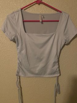 white cute shirt