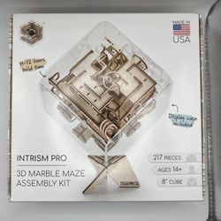 Intrism Pro 3D Marble Maze Assembly Kit Brand New Factory Sealed.