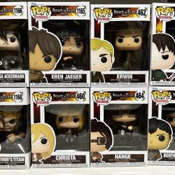 Funko Pop! Attack on Titan Lot