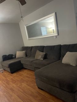 Grey couch