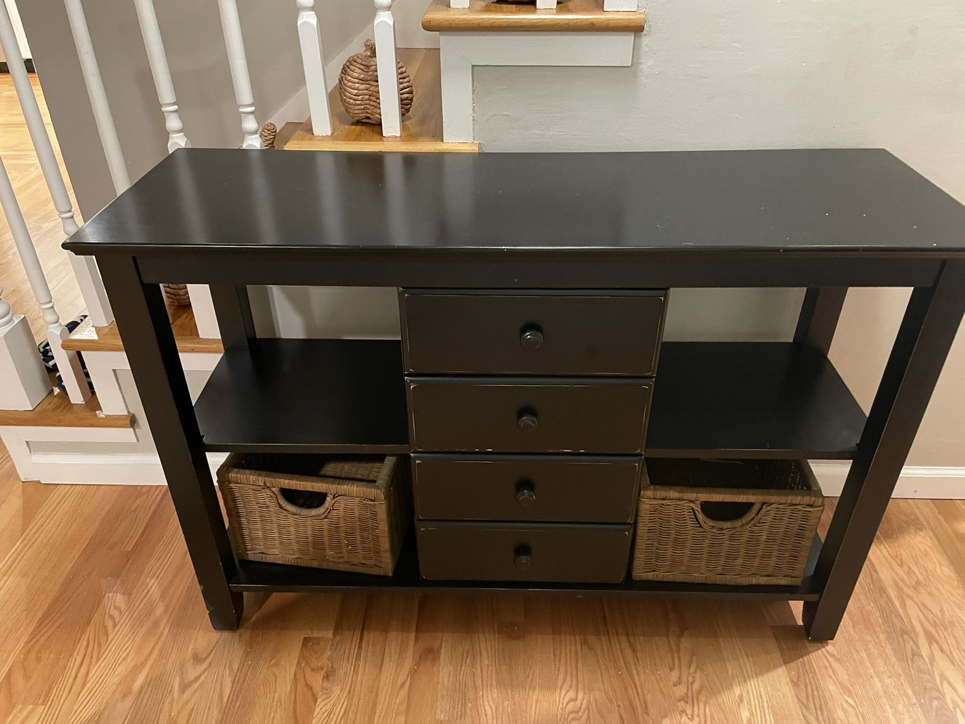 Black Console Table