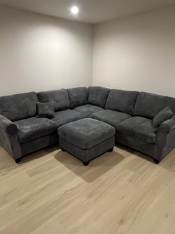 Dark Gray Sectional Sofa