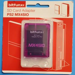 Playstation 2 MX4S10 Adapter for PS2 (Purple)