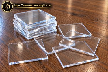 Clear Acrylic Plexiglass Sheets – Crystal Clear – Custom Cut to Size – Multiple Thicknesses
