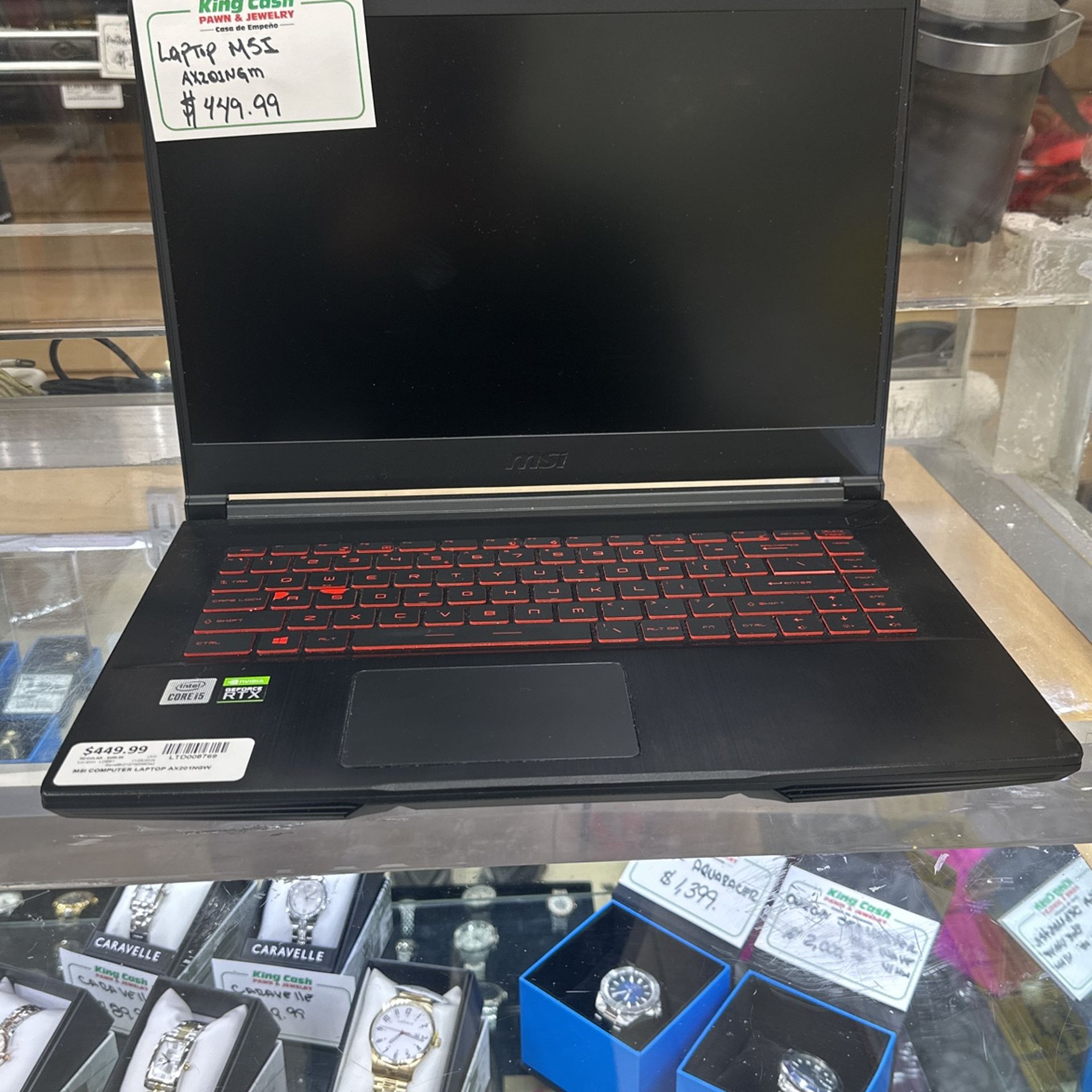 MSI Computer Laptop AX201NGW