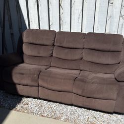 Brown Sofa 