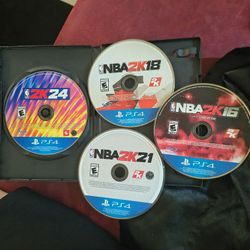4 NBA PS4 Games